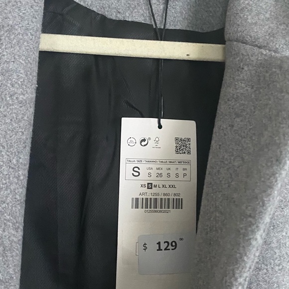 Zara TRF Jacket / Coat size Small - Picture 3 of 4